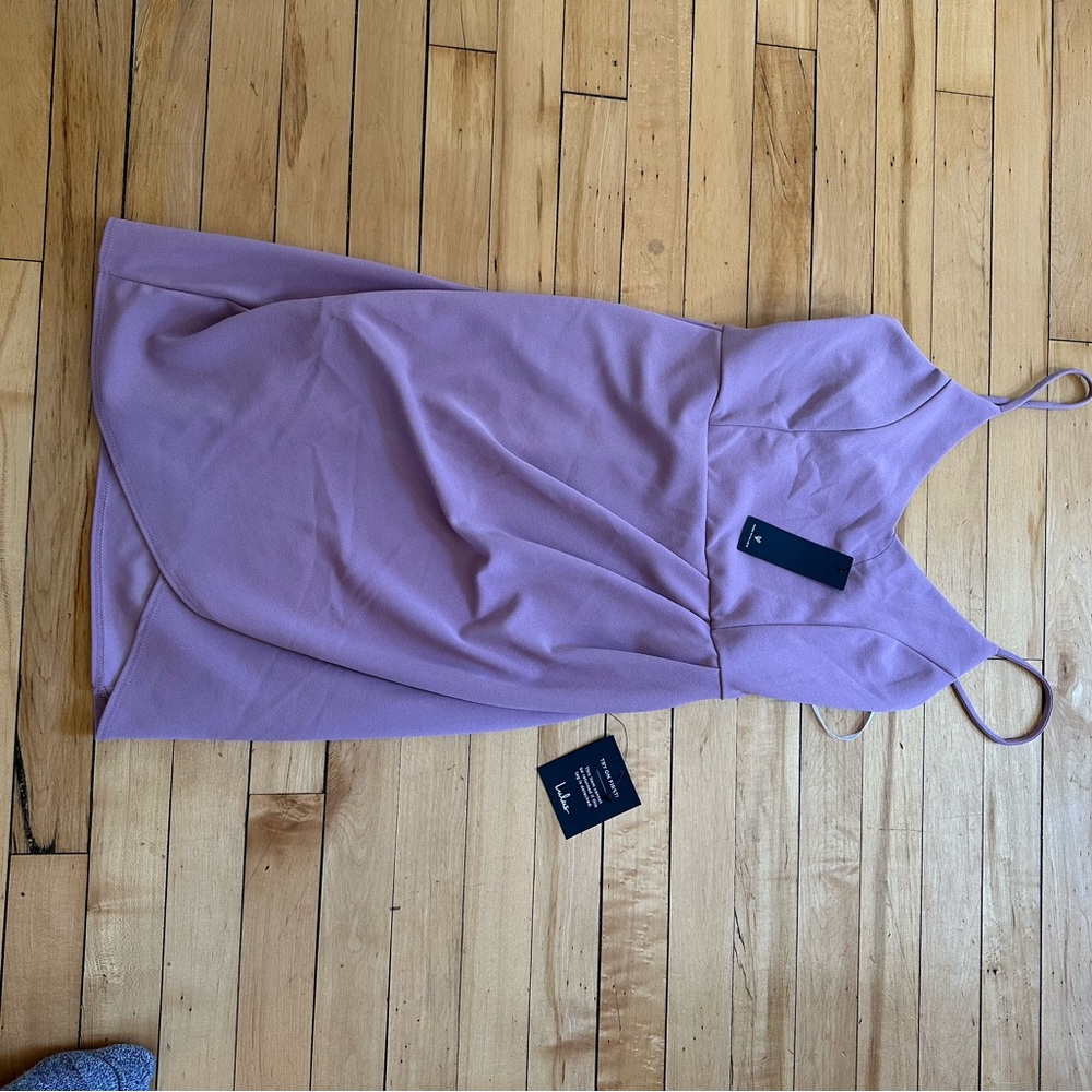 Lulus NWT mini Lavender Sleeveless Dress